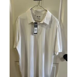 Adidas Men’s L White T-Shirt NEW With Tags Athletic Logo Tee